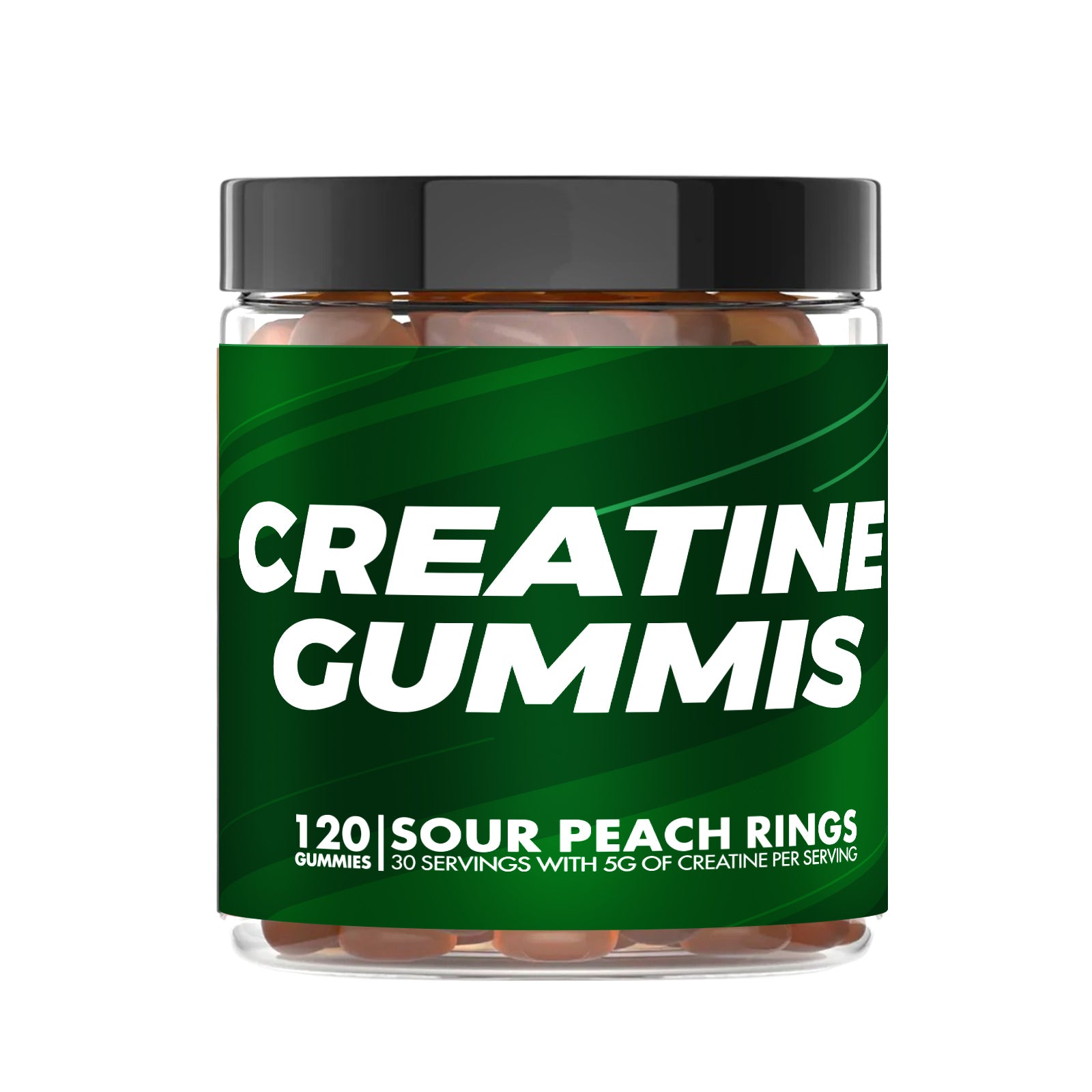 Kreatin Gummis 5000mg - Persika