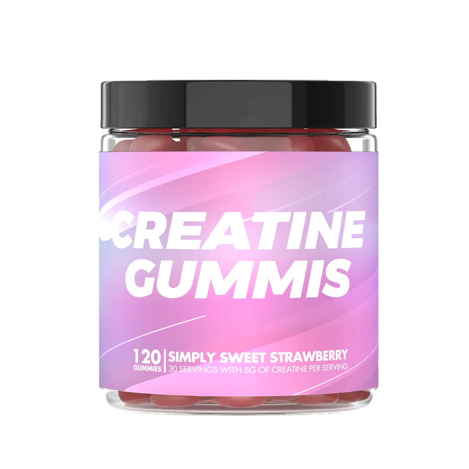 Kreatin Gummis 5000mg - Jordgubb