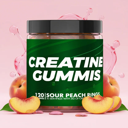 Kreatin Gummis 5000mg - Persika