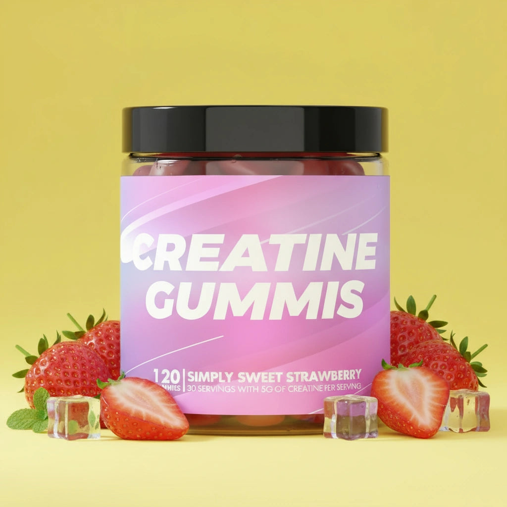 Kreatin Gummis 5000mg - Jordgubb